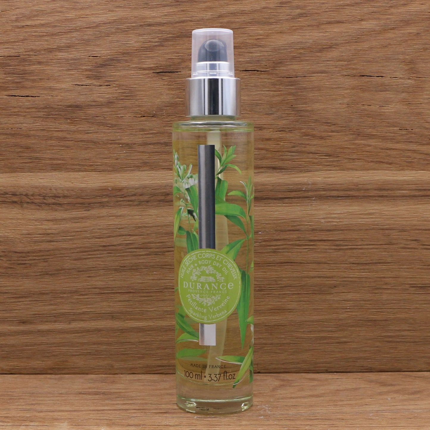 Huile sèche Pétillante Verveine Corps et Cheveux 100ml - Durance