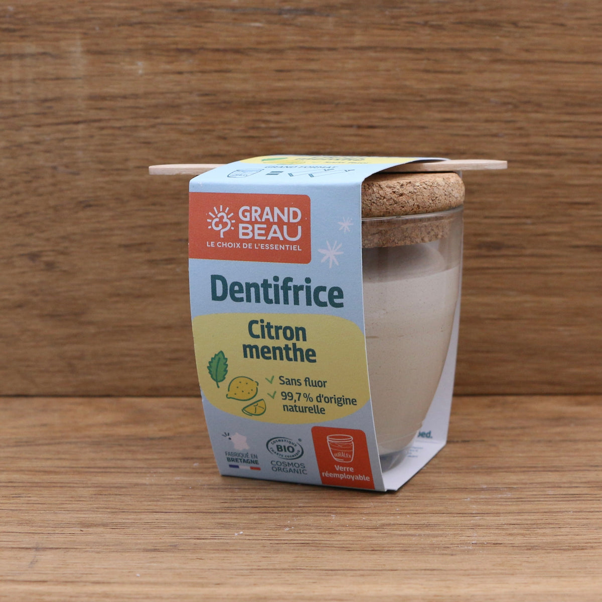 Dentifrice Citron/Menthe 175g - Grand Beau