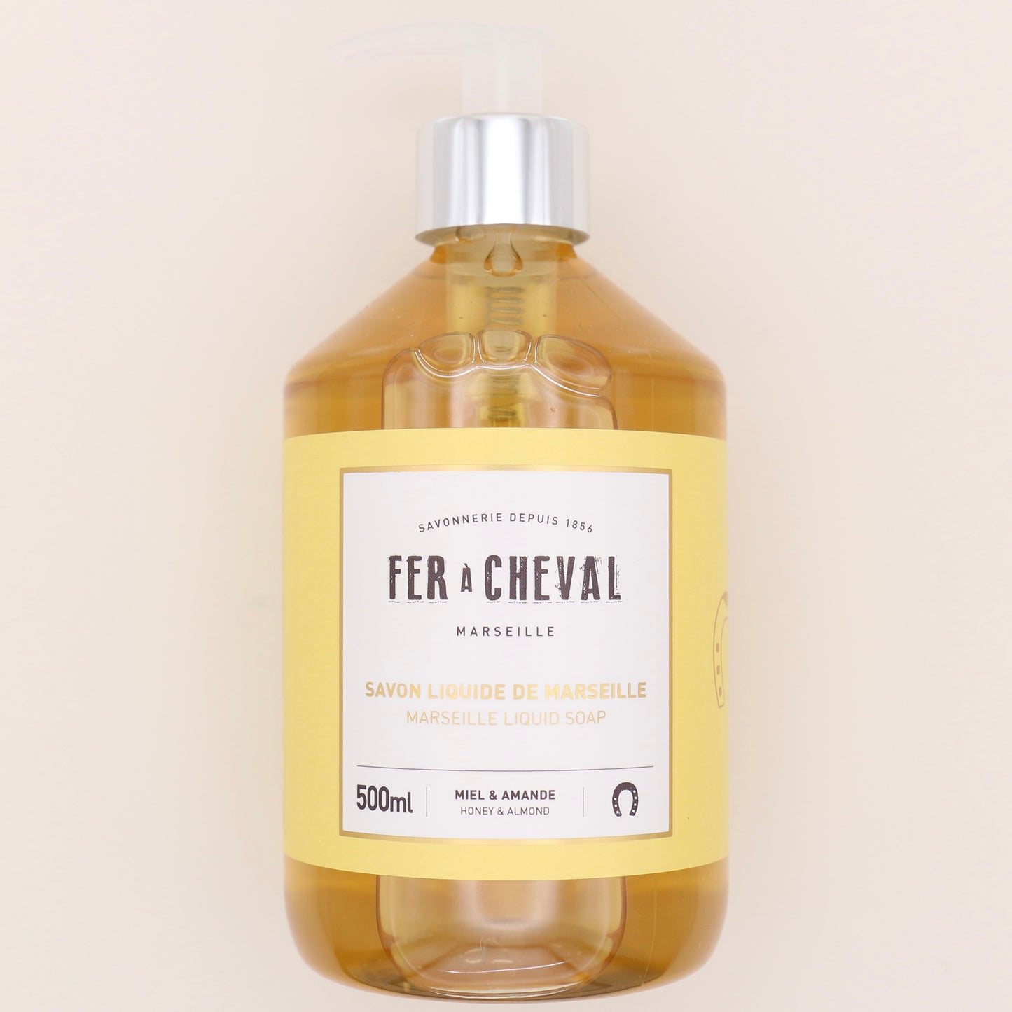 Savon Liquide de Marseille Miel & Amande 500ml - Fer à Cheval