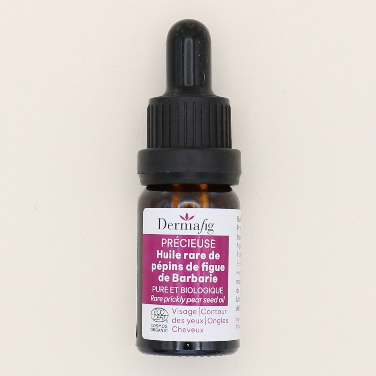 Précieuse Huile Rare de Pépins de Figue de Barbarie 10ml - Dermafig