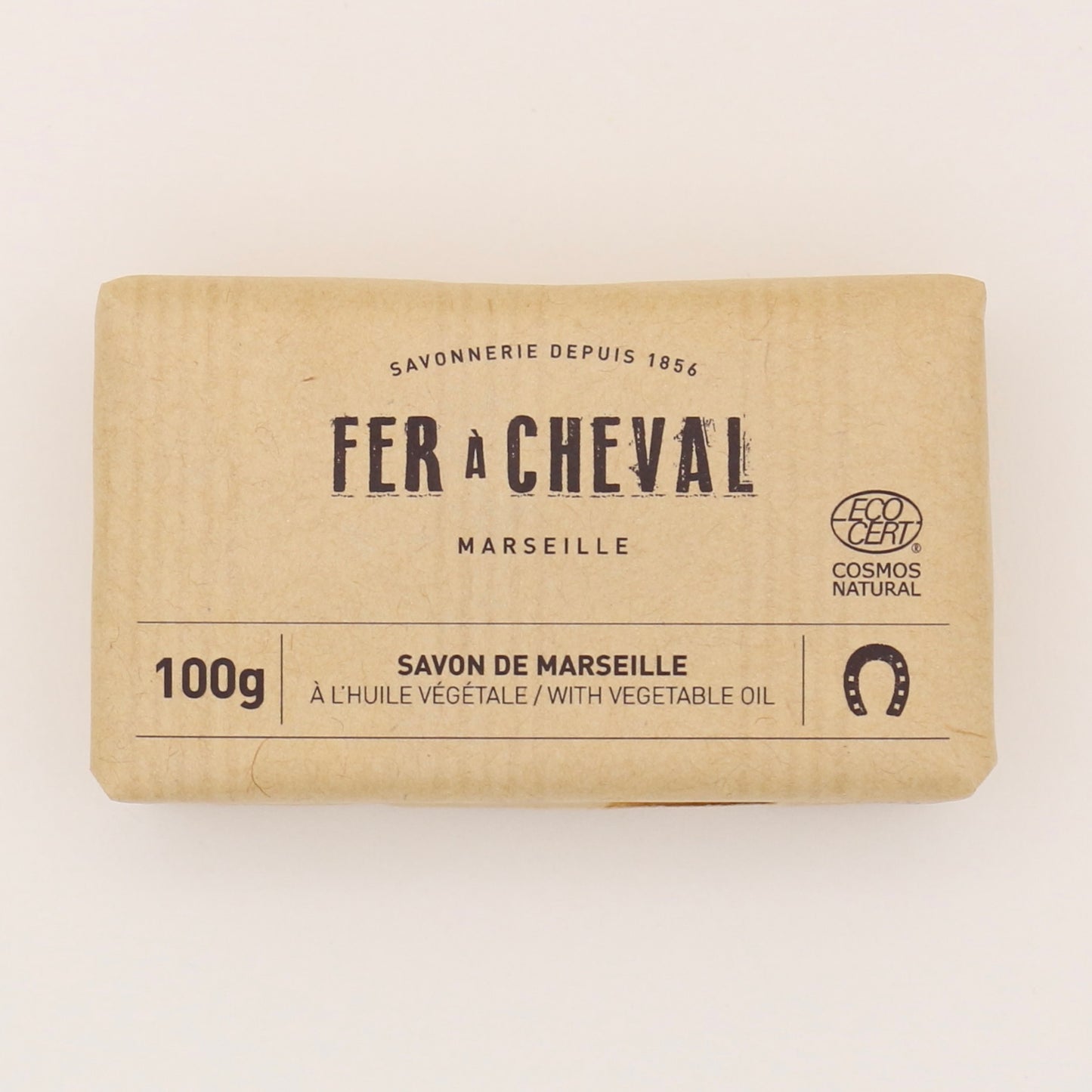 Savon de Marseille Végétal 100g - Fer à Cheval