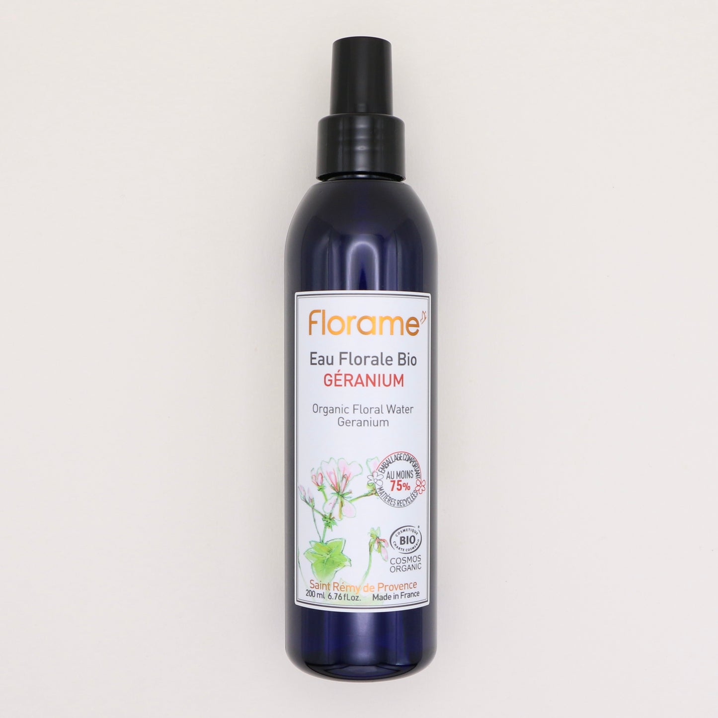 Eau Florale Géranium Biologique 200ml - Florame