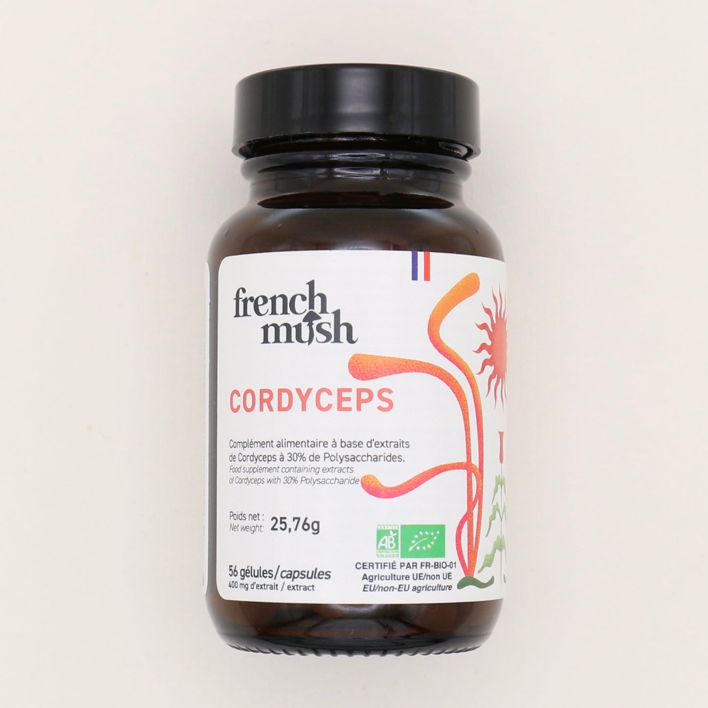 Gélules Cordyceps 56 unités - Frenchmush