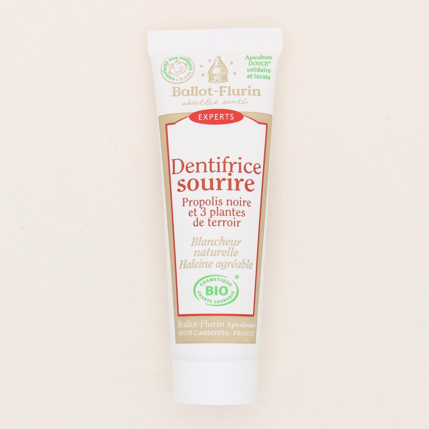 Dentifrice Sourire 15ml - Ballot-Flurin