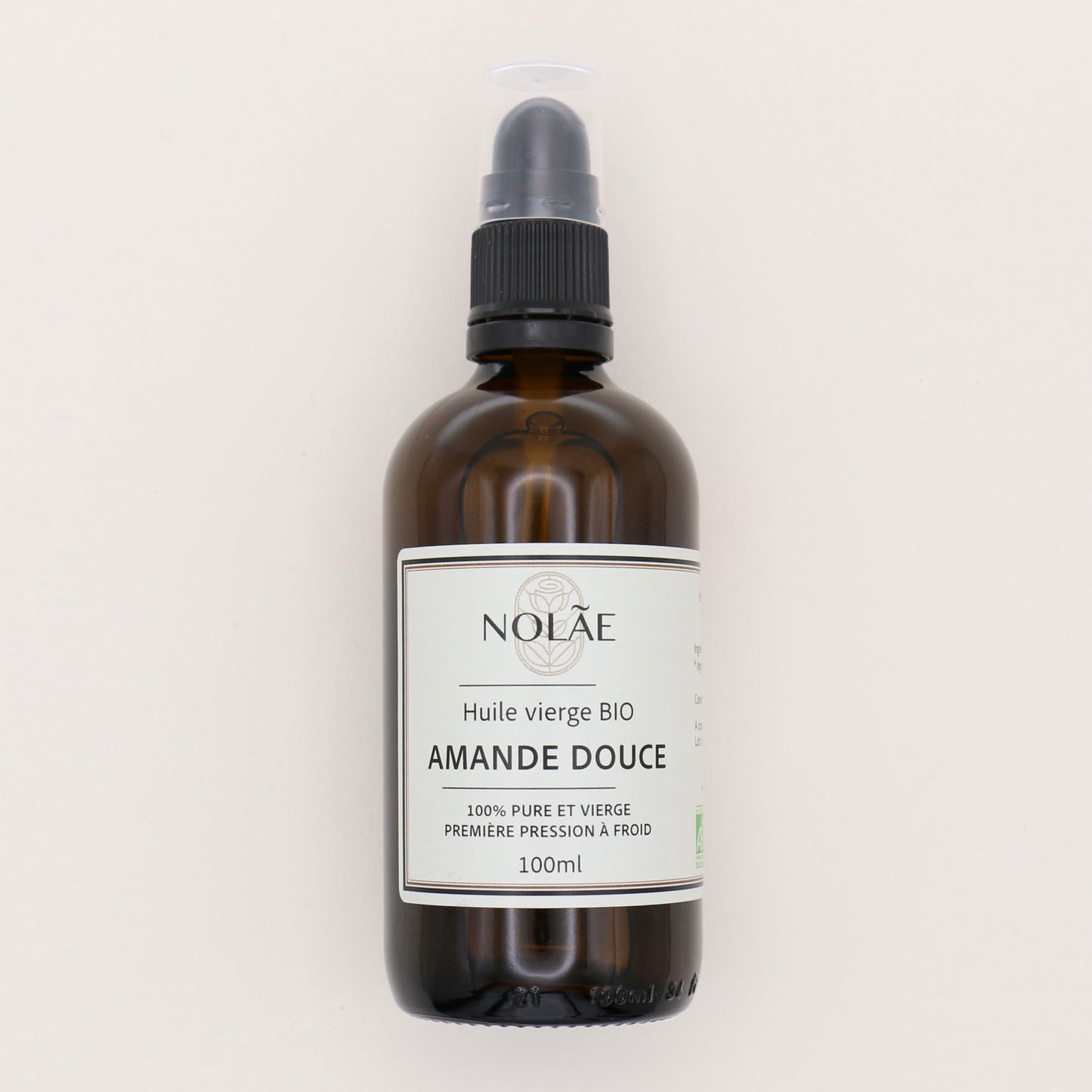 Huile vierge d’Amande Douce 100ml - Nolae