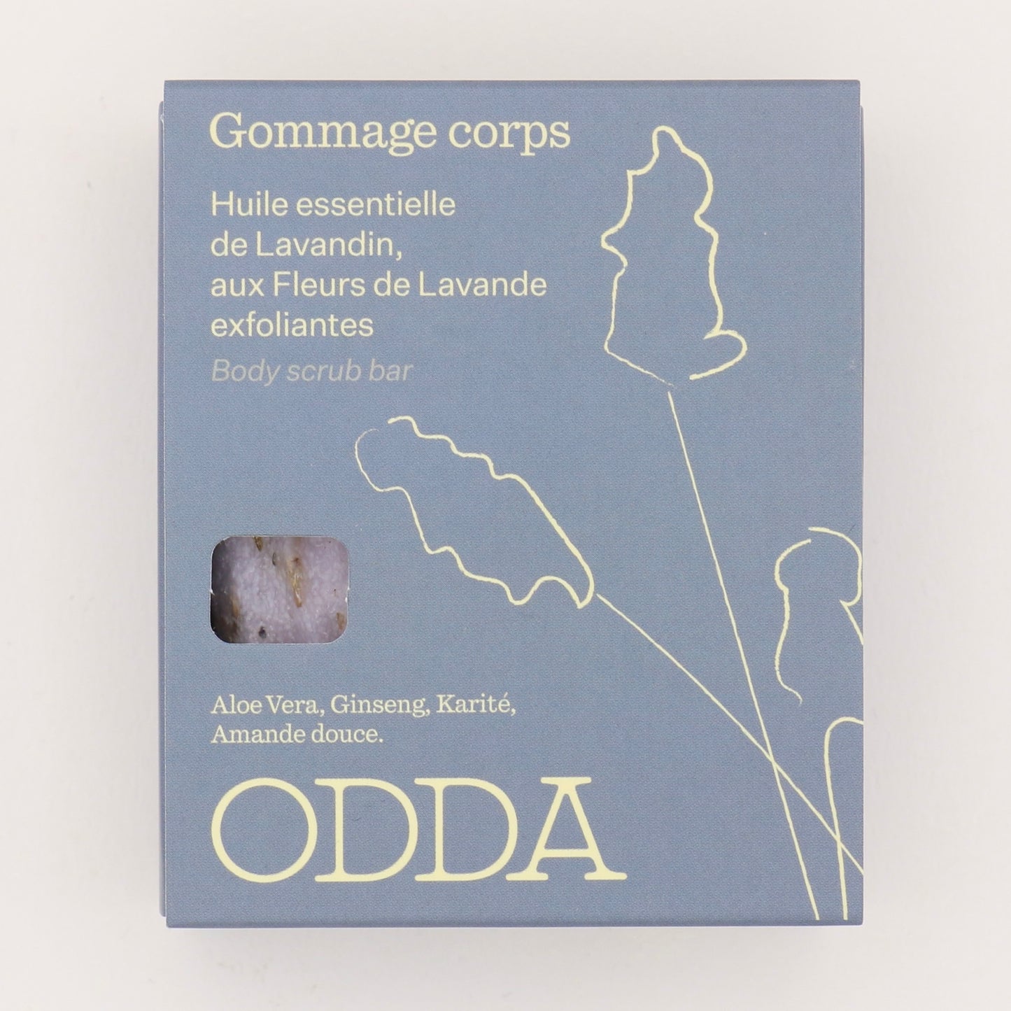 Gommage corps Lavande 75g - Odda