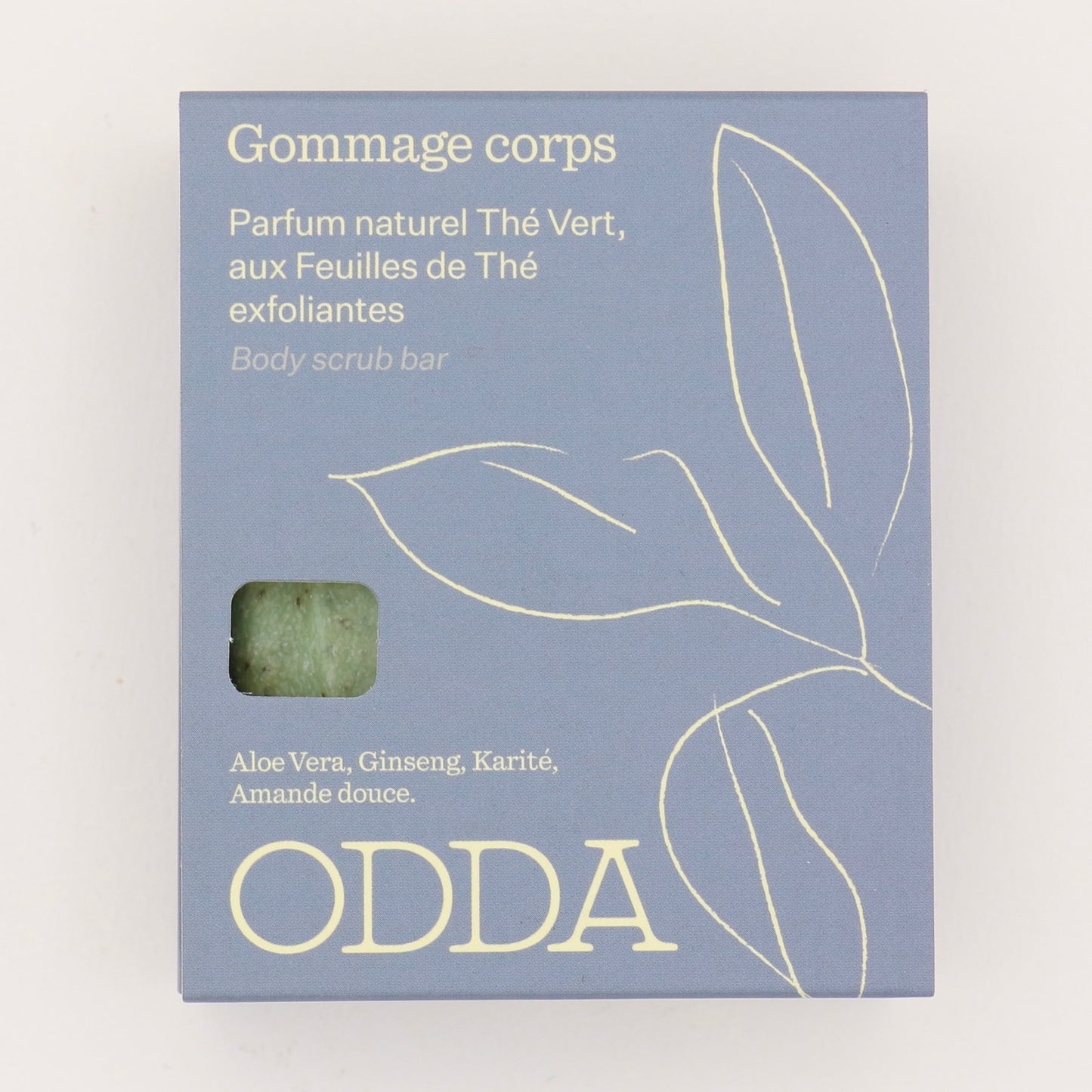 Gommage corps Thé Vert 75g - Odda