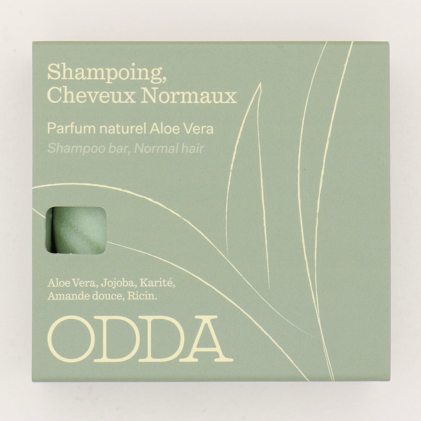 Shampoing cheveux normaux Aloé Vera 80g - Odda