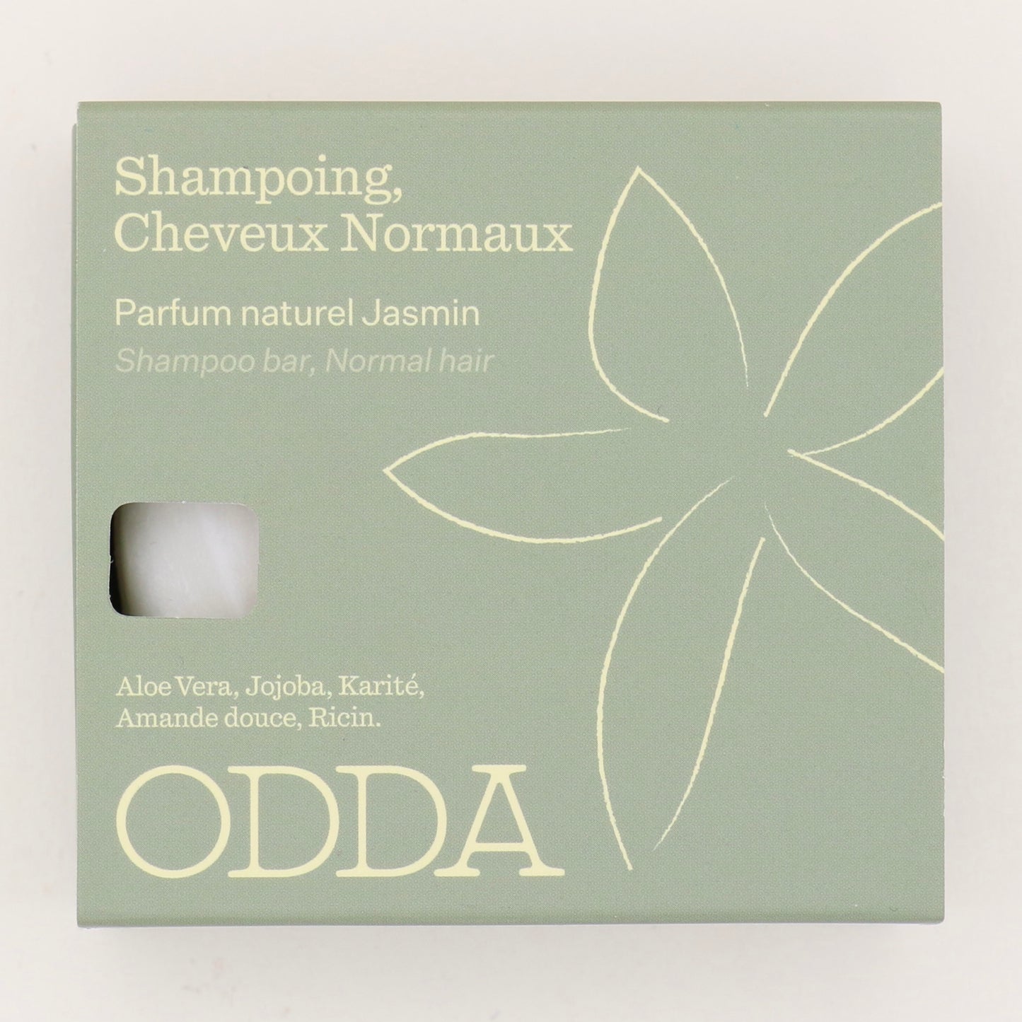 Shampoing cheveux normaux Jasmin 80g - Odda