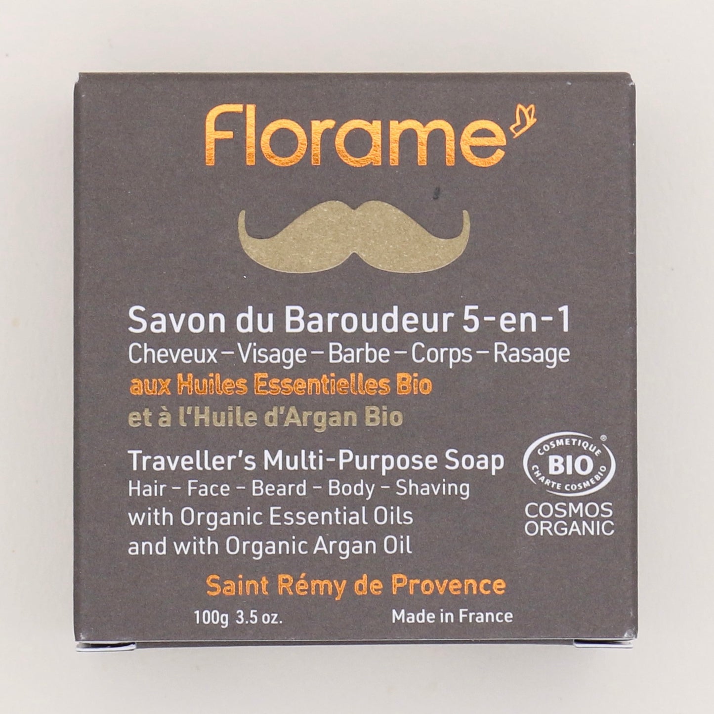 Savon du Baroudeur 5 en 1 100g - Florame