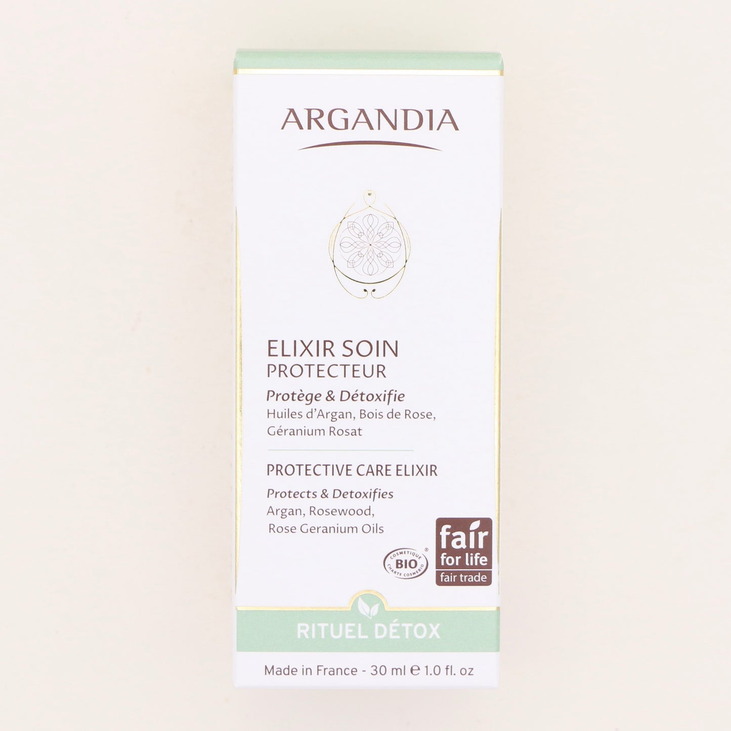 Elixir Soin Protecteur, Rituel Détox 30ml - Argandia