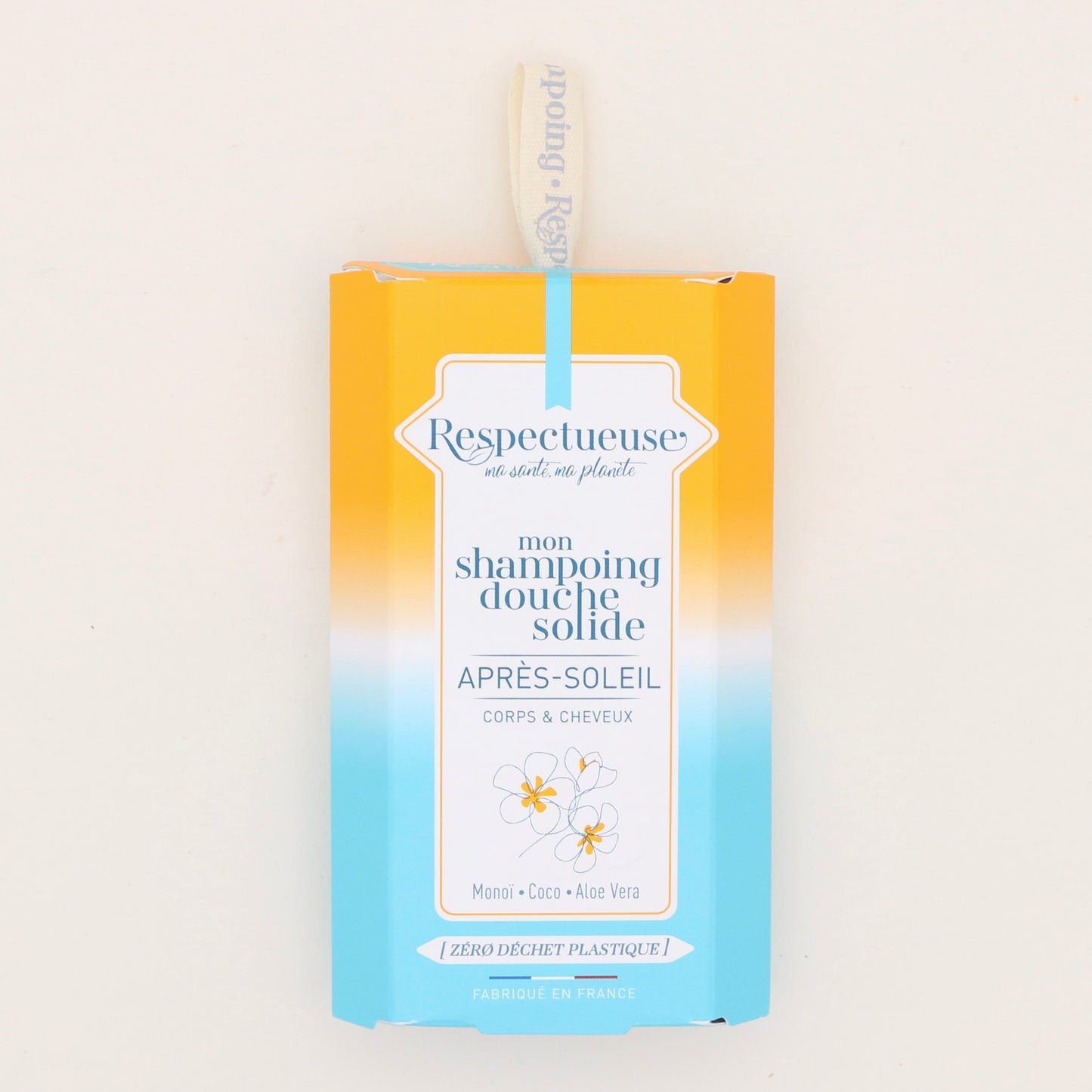 Shampoing douche Après-soleil 75g - Respectueuse