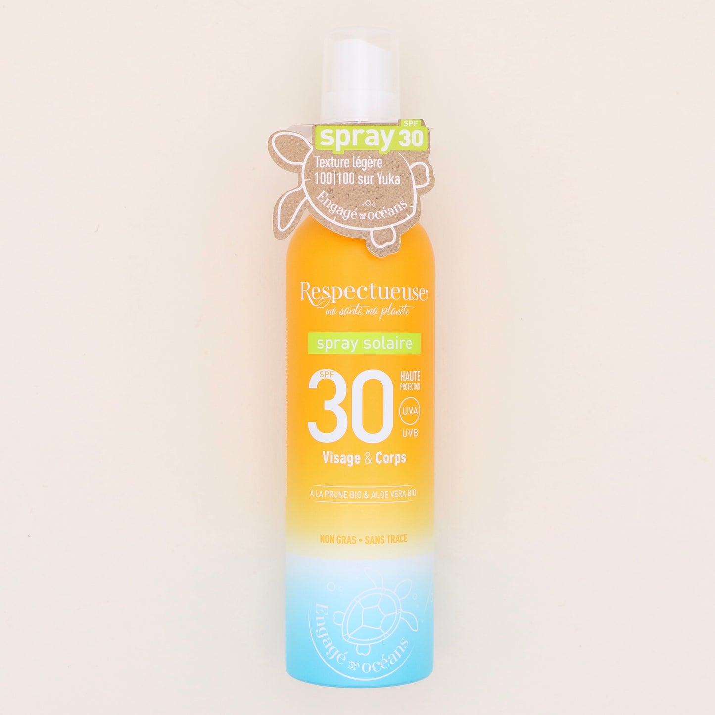 Spray solaire 30SPF 100ml - Respectueuse