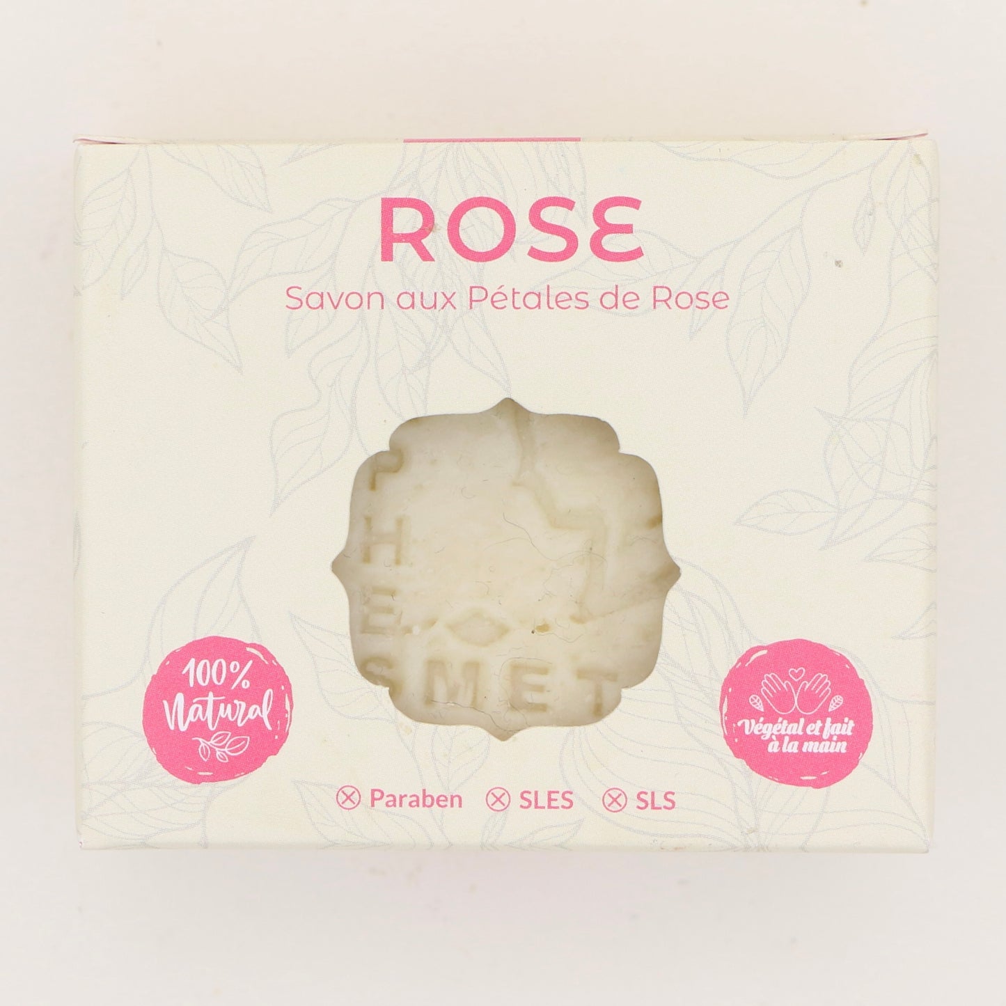 Savon Pétales de Roses 125g - Nymphe Cosmetics