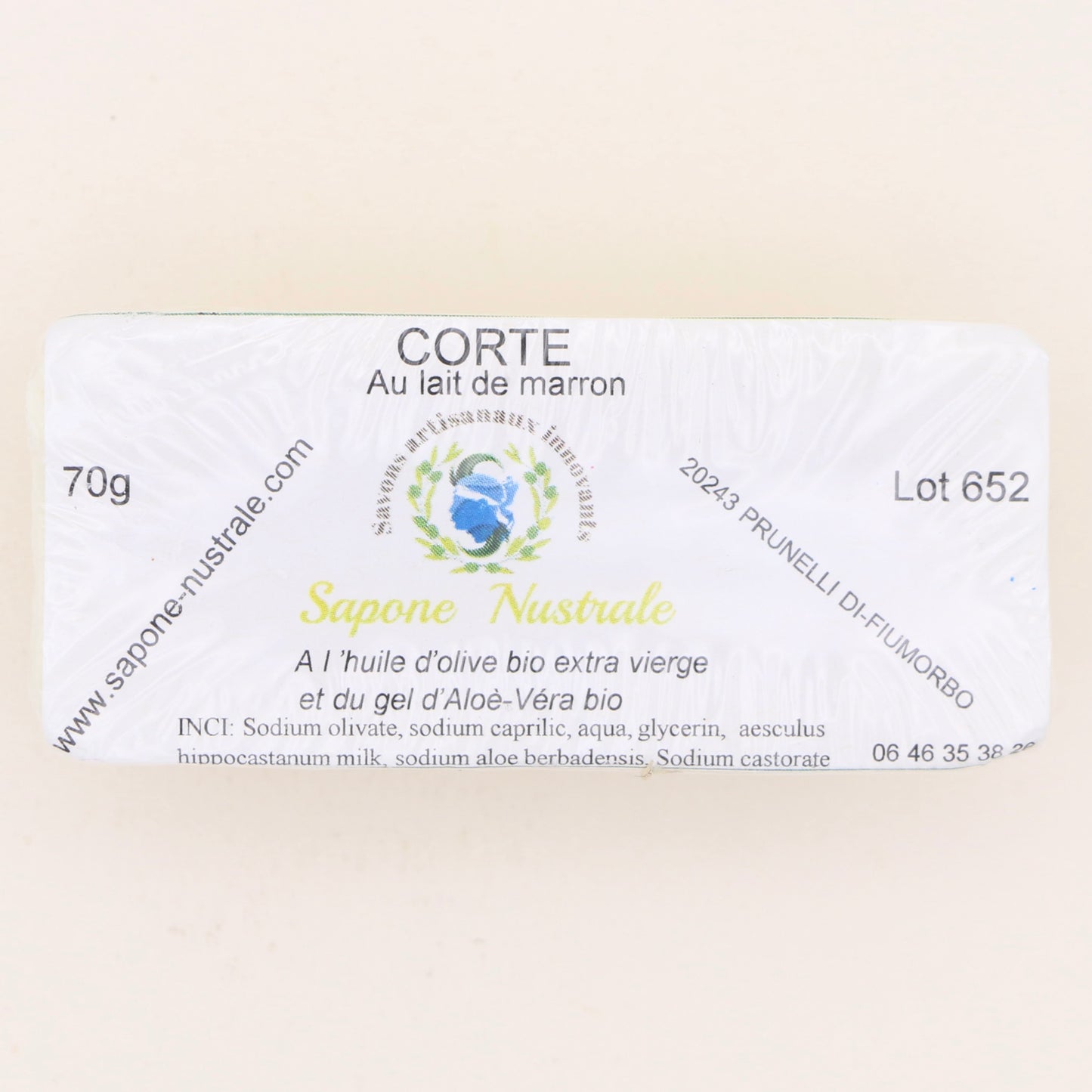 Savon Corte 70g - Sapone Nustrale