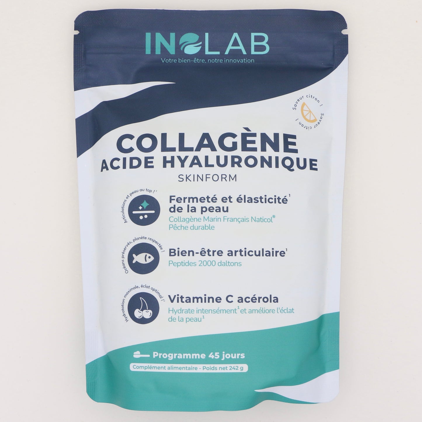 Collagène marin 242g - Laboratoire Inolab