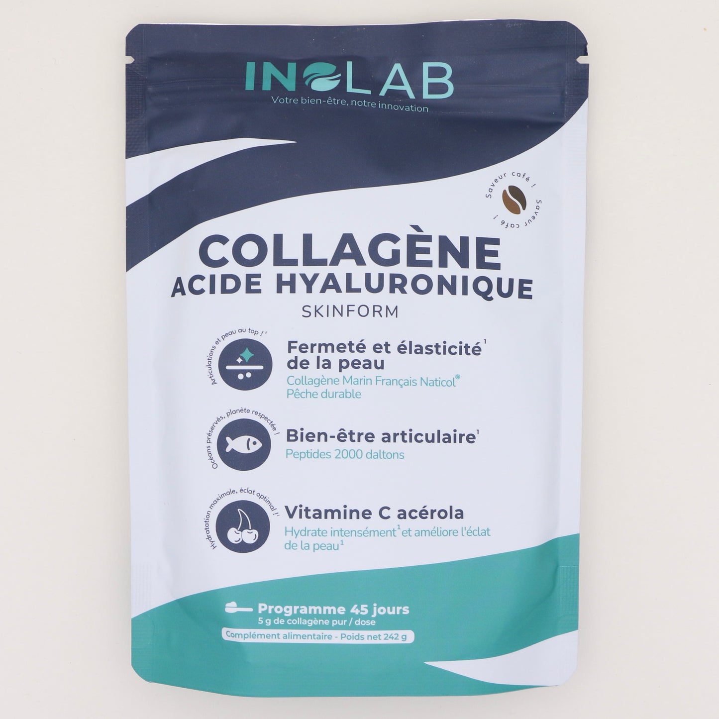 Collagène marin 242g - Laboratoire Inolab
