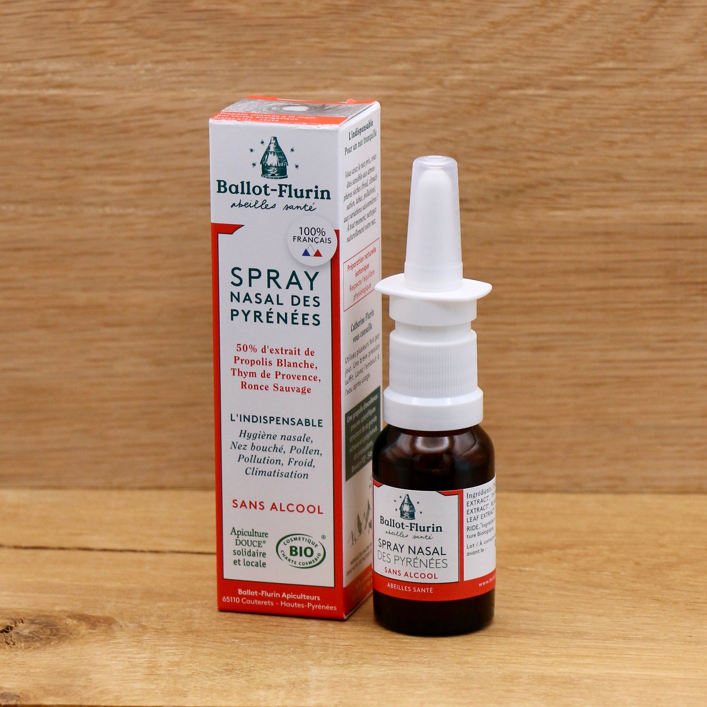 Spray Nasal des Pyrénées 15ml - Ballot-Flurin