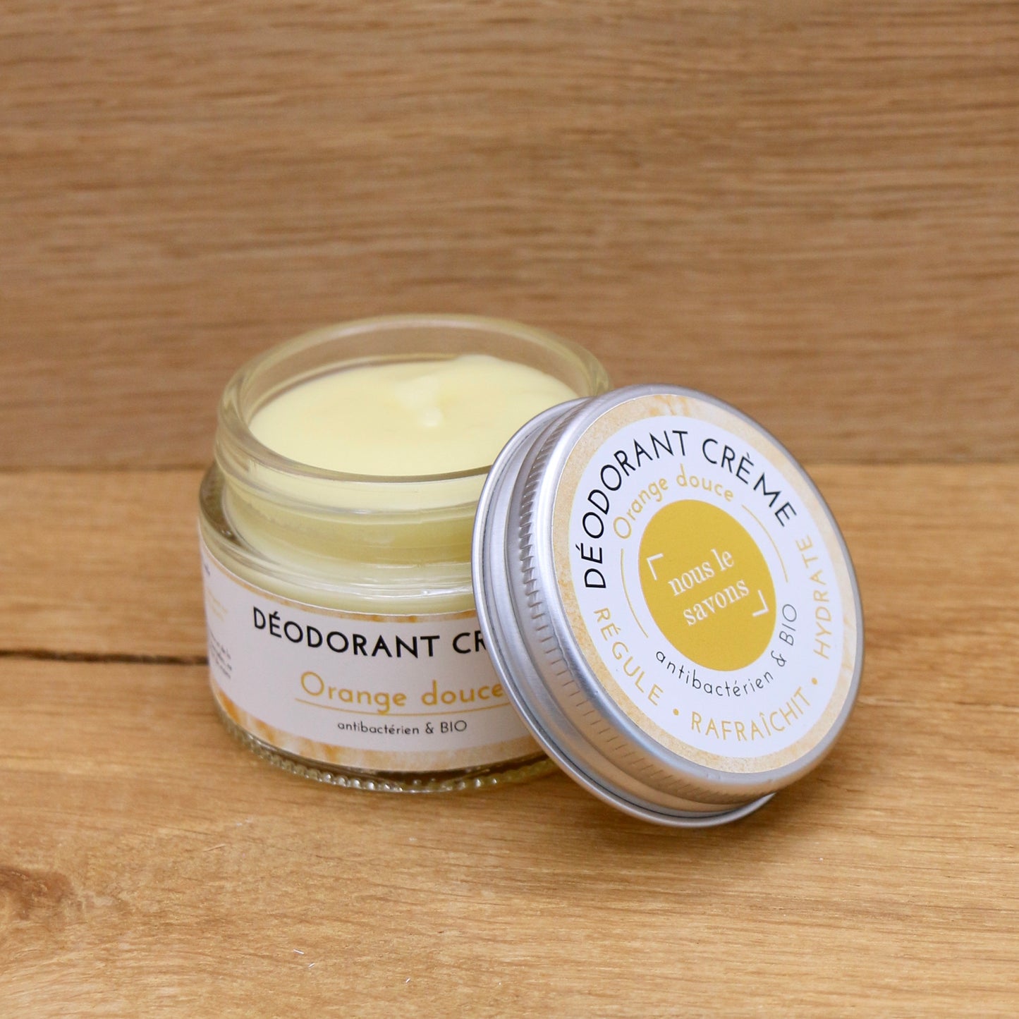 Déodorant naturel BIO orange douce 50g - Nous le Savons