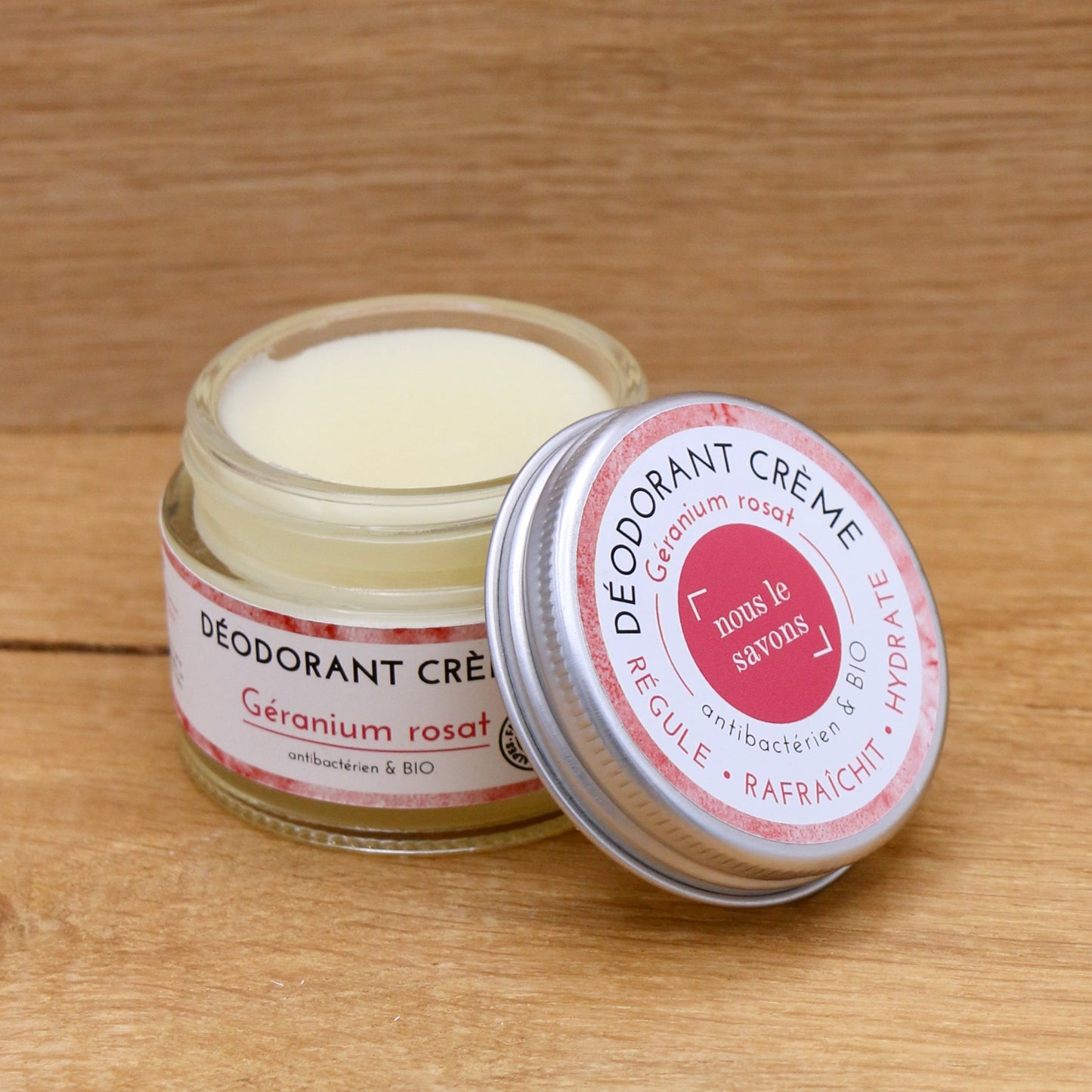 Déodorant naturel BIO Géranium Rosat 50g - Nous Le Savons