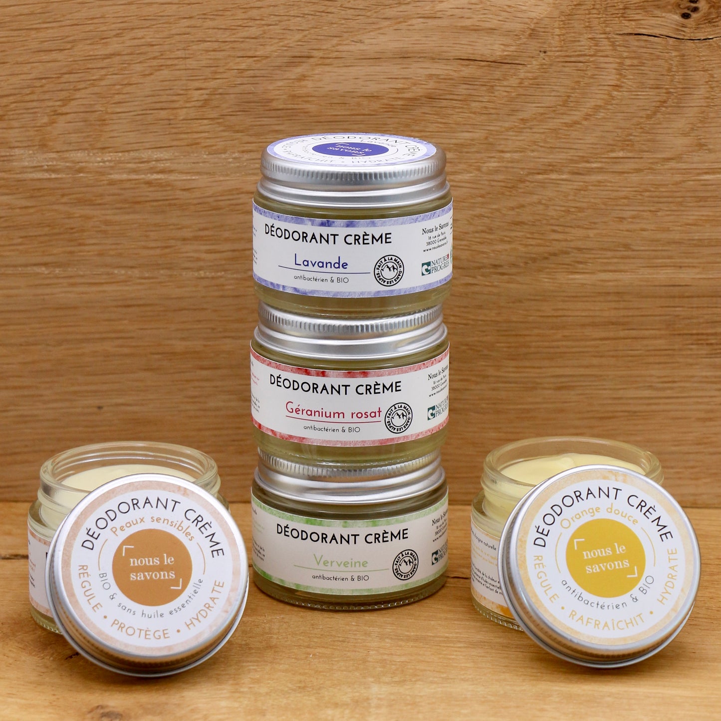 Déodorant naturel BIO Peaux Sensibles 50g - Nous le Savons