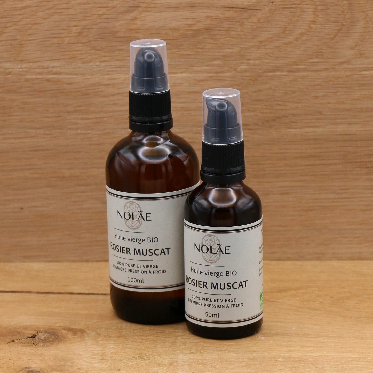 Huile vierge de Rosier Muscat 100ml - Nolae