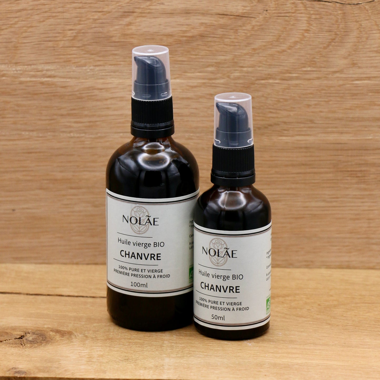 Huile vierge de Chanvre 100ml - Nolae