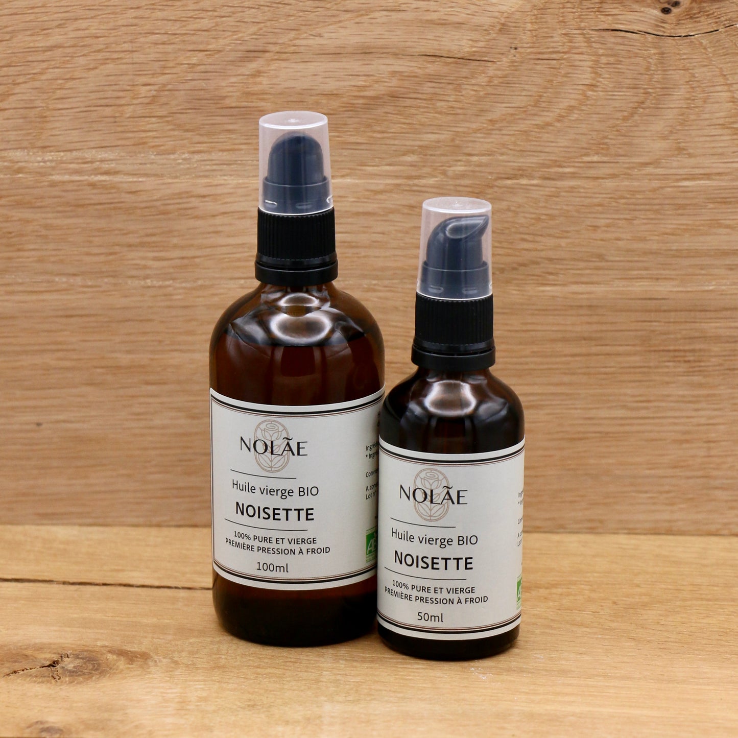 Huile vierge de Noisette 100ml - Nolae