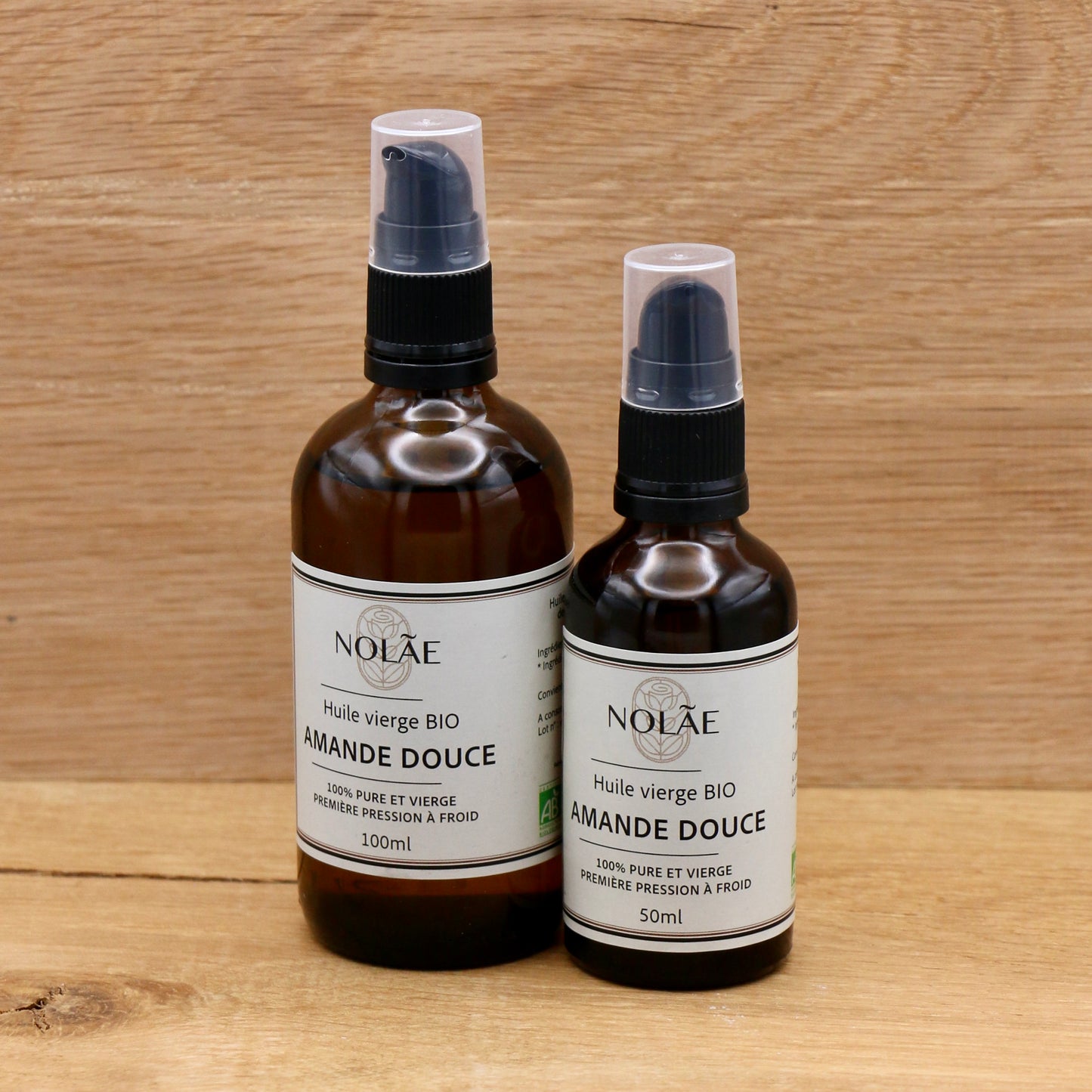 Huile vierge d’Amande Douce 100ml - Nolae
