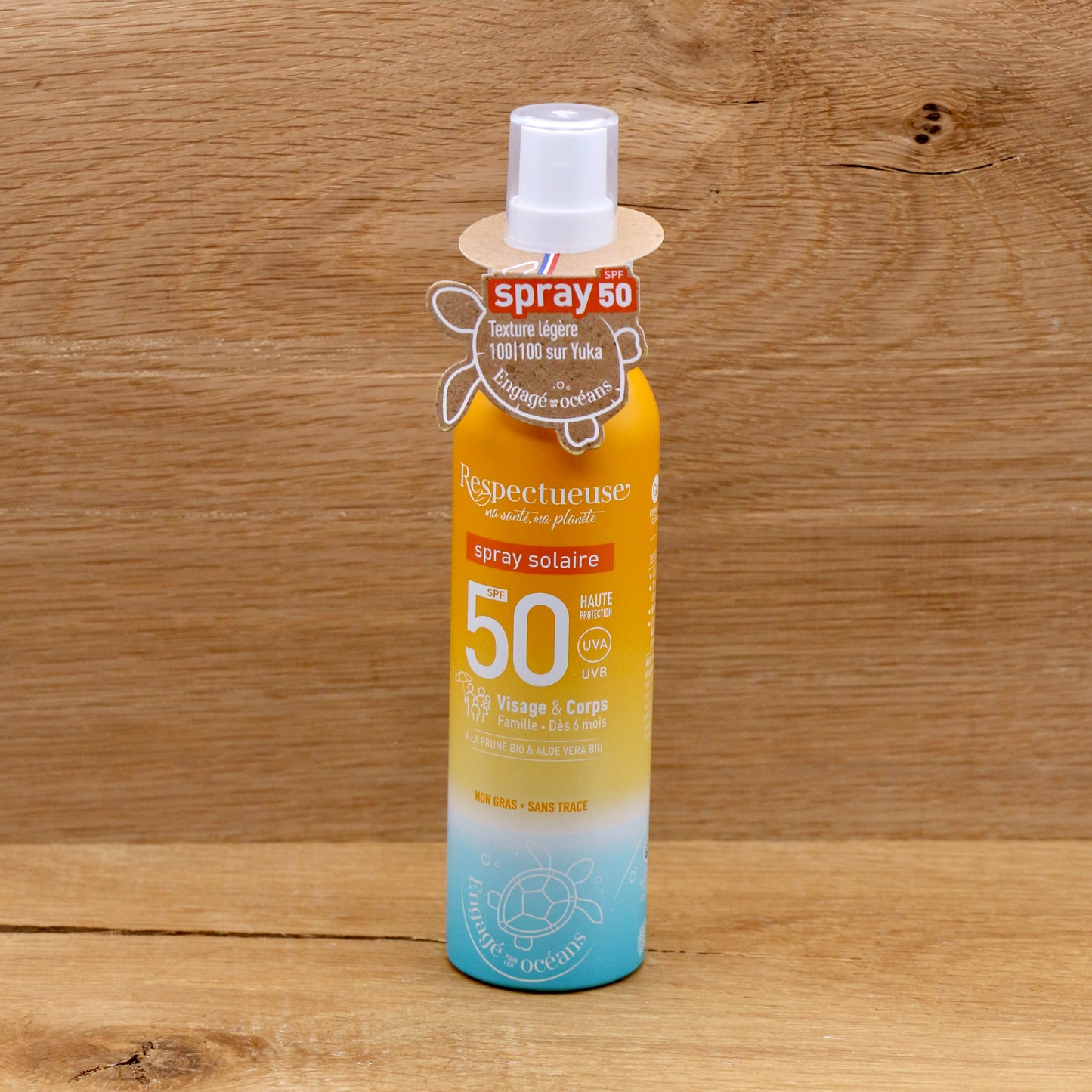 Spray solaire 50SPF 100ml - Respectueuse