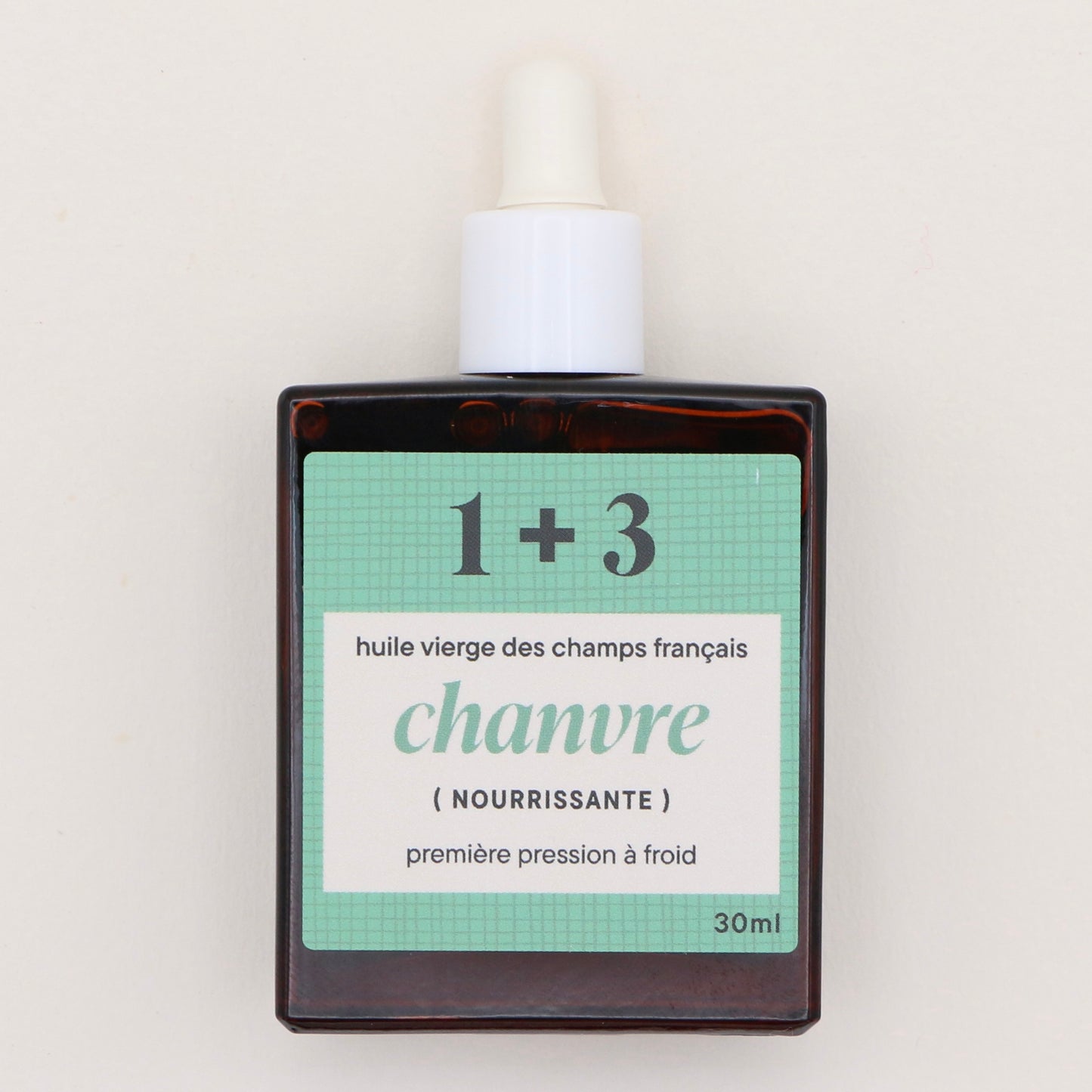 Huile vierge Chanvre 30ml - 1+3