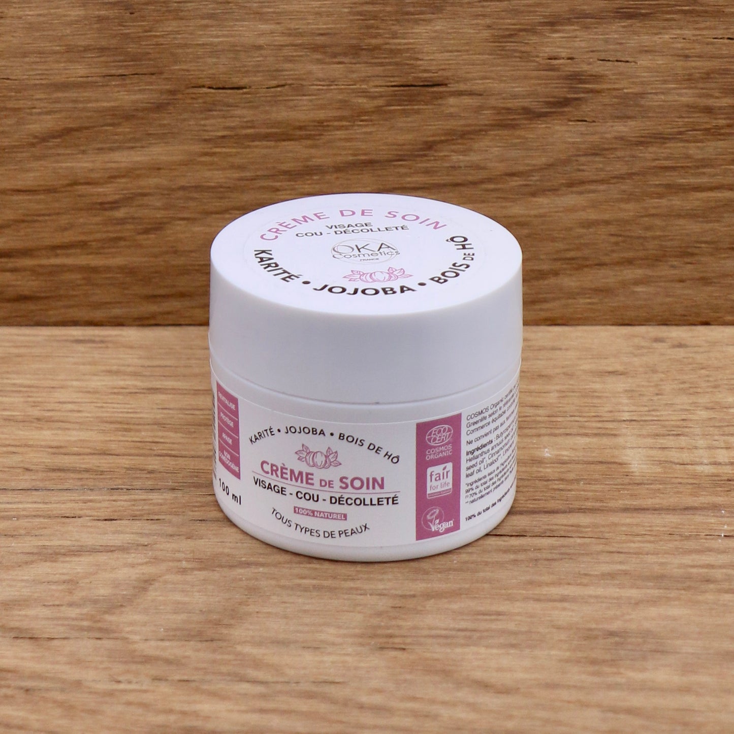 Crème de soin Anti ride 100ml - OKA Cosmetics