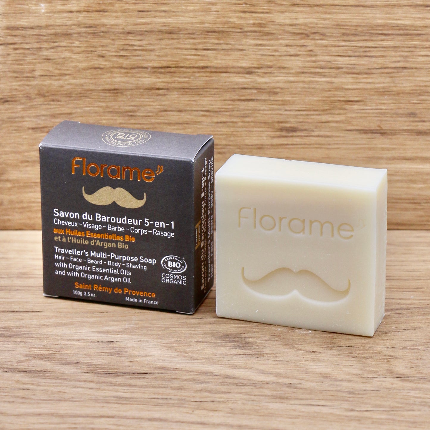 Savon du Baroudeur 5 en 1 100g - Florame