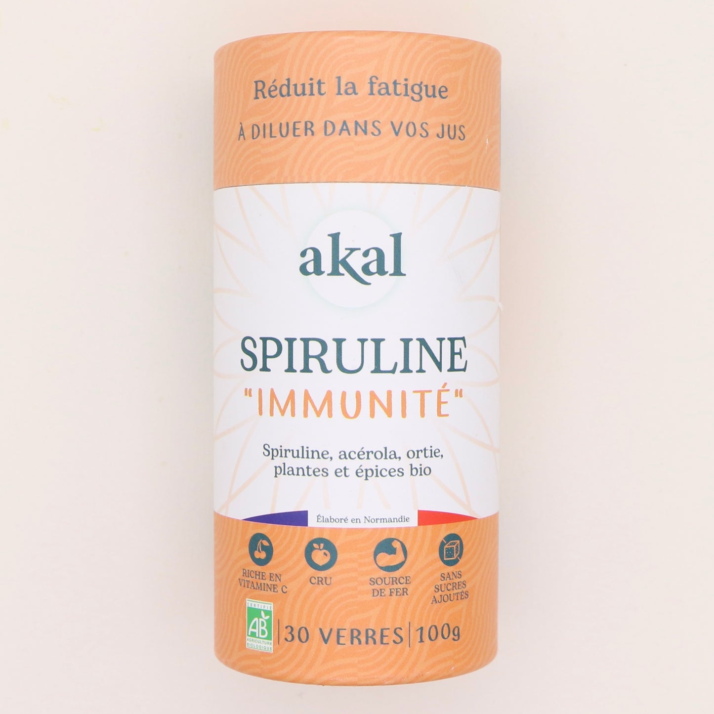 Spiruline Immunité Bio 100g - Akal
