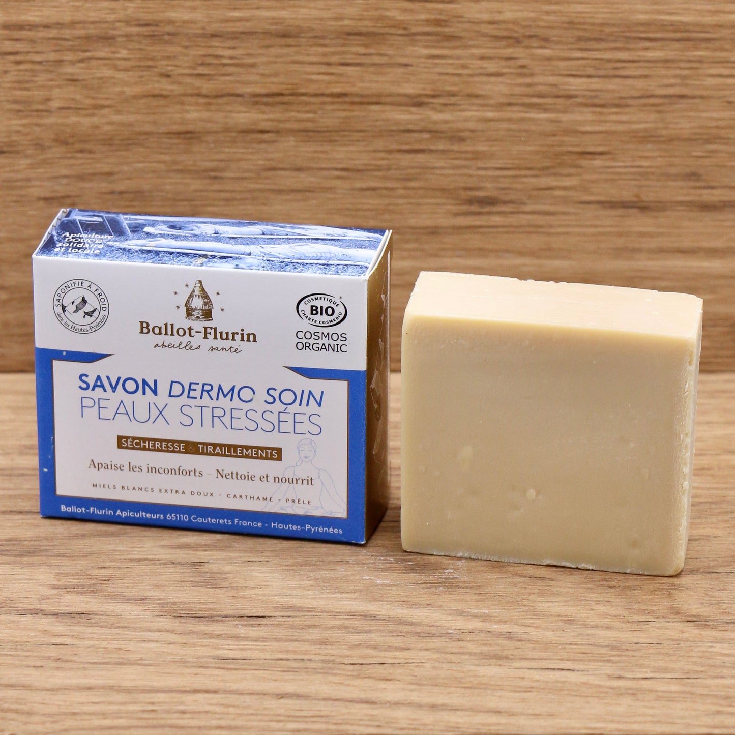 Savon Dermo Soin Peaux Stressées 100g - Ballot-Flurin