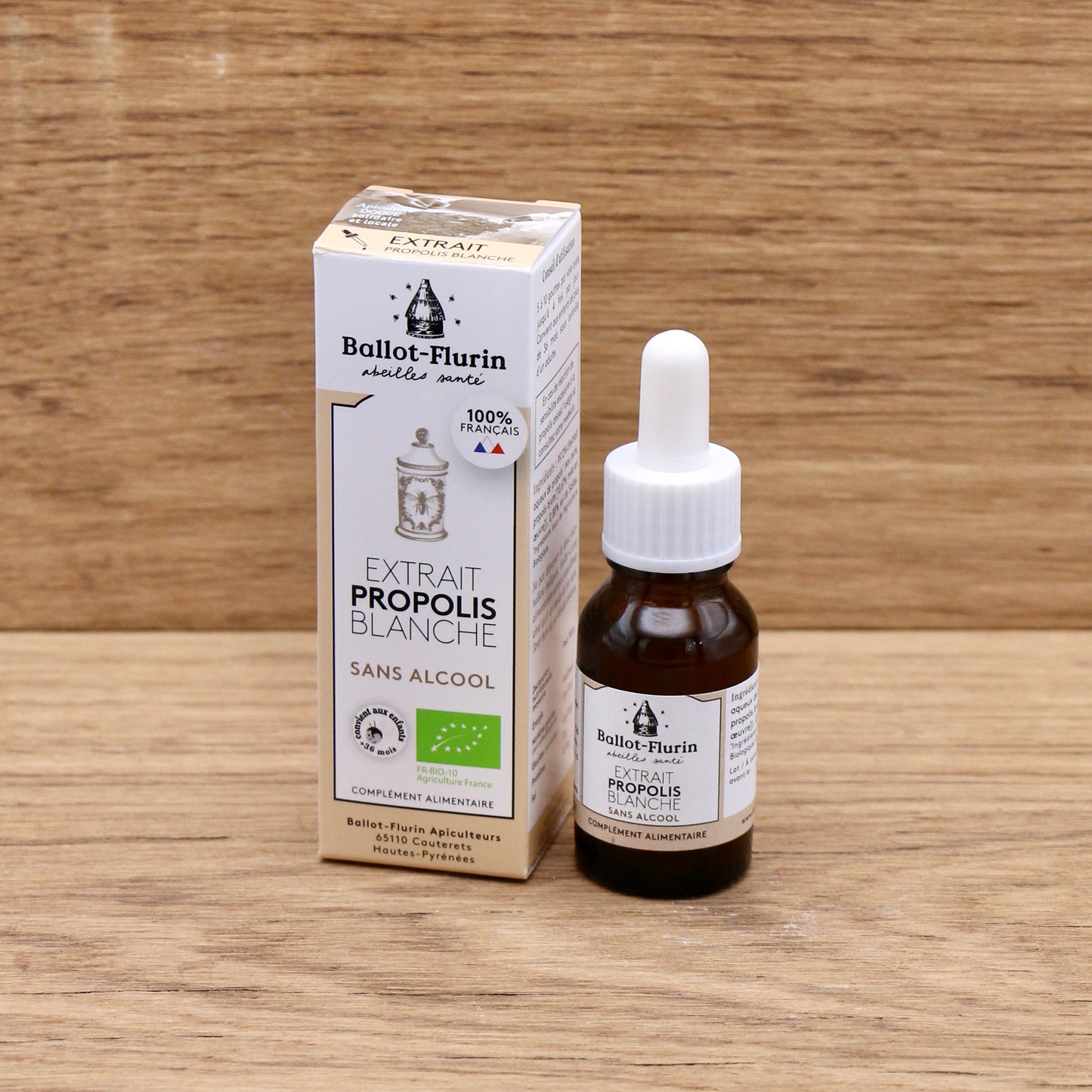 Extrait Propolis Blanche 15ml - Ballot-Flurin