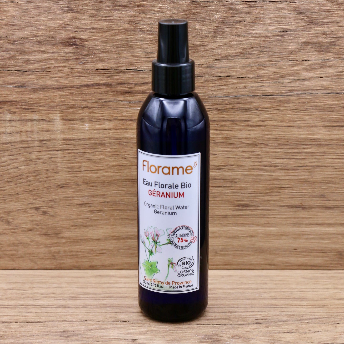Eau Florale Géranium Biologique 200ml - Florame