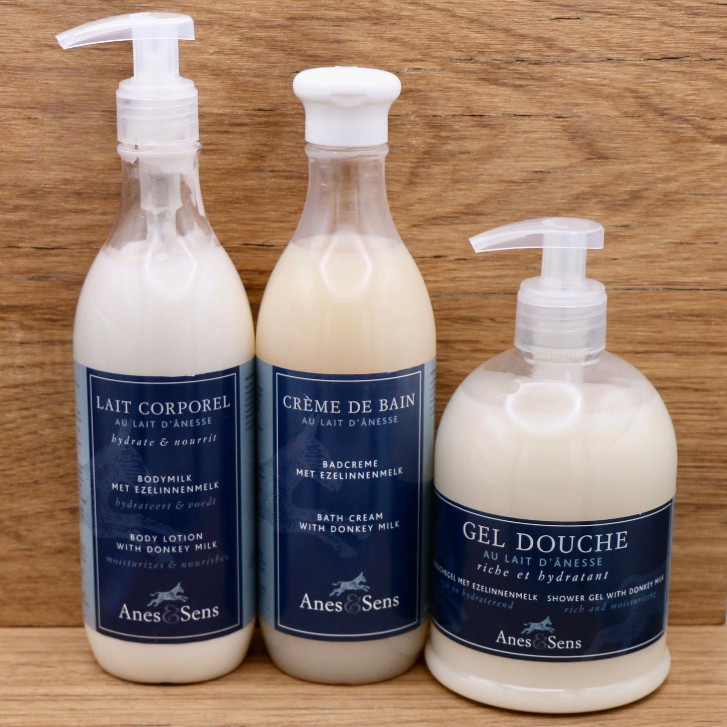 Crème de bain au lait d’ânesse 400ml - Anes & Sens