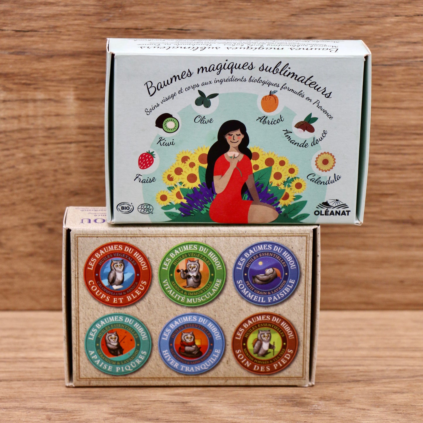 Coffret 6 baumes du hibou format de poche - Le Secret Naturel