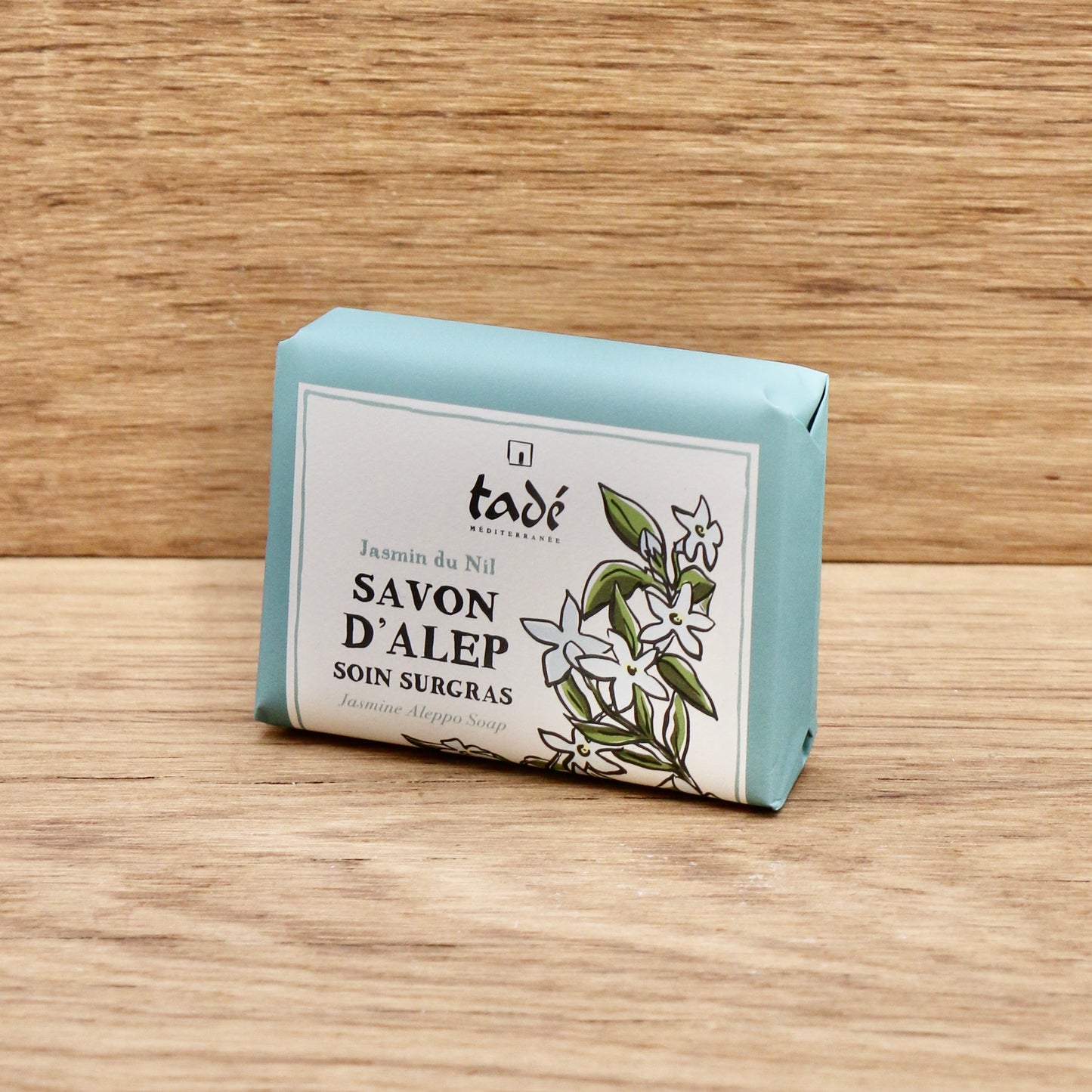 Savon d’Alep surgras Jasmin du Nil 100g - Tadé
