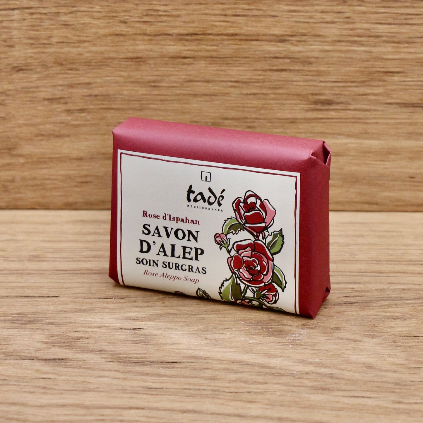 Savon d’Alep surgras Rose d’Ispahan 100g - Tadé