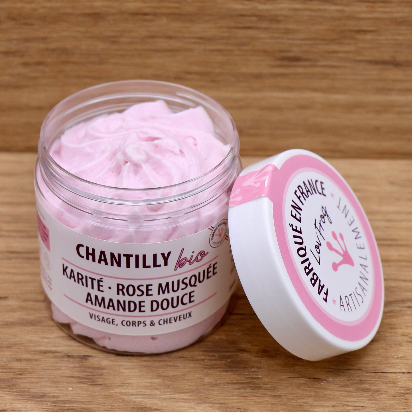 Chantilly Bio Karité/Rose Musquée/Amande Douce 200ml - Dr. Theiss