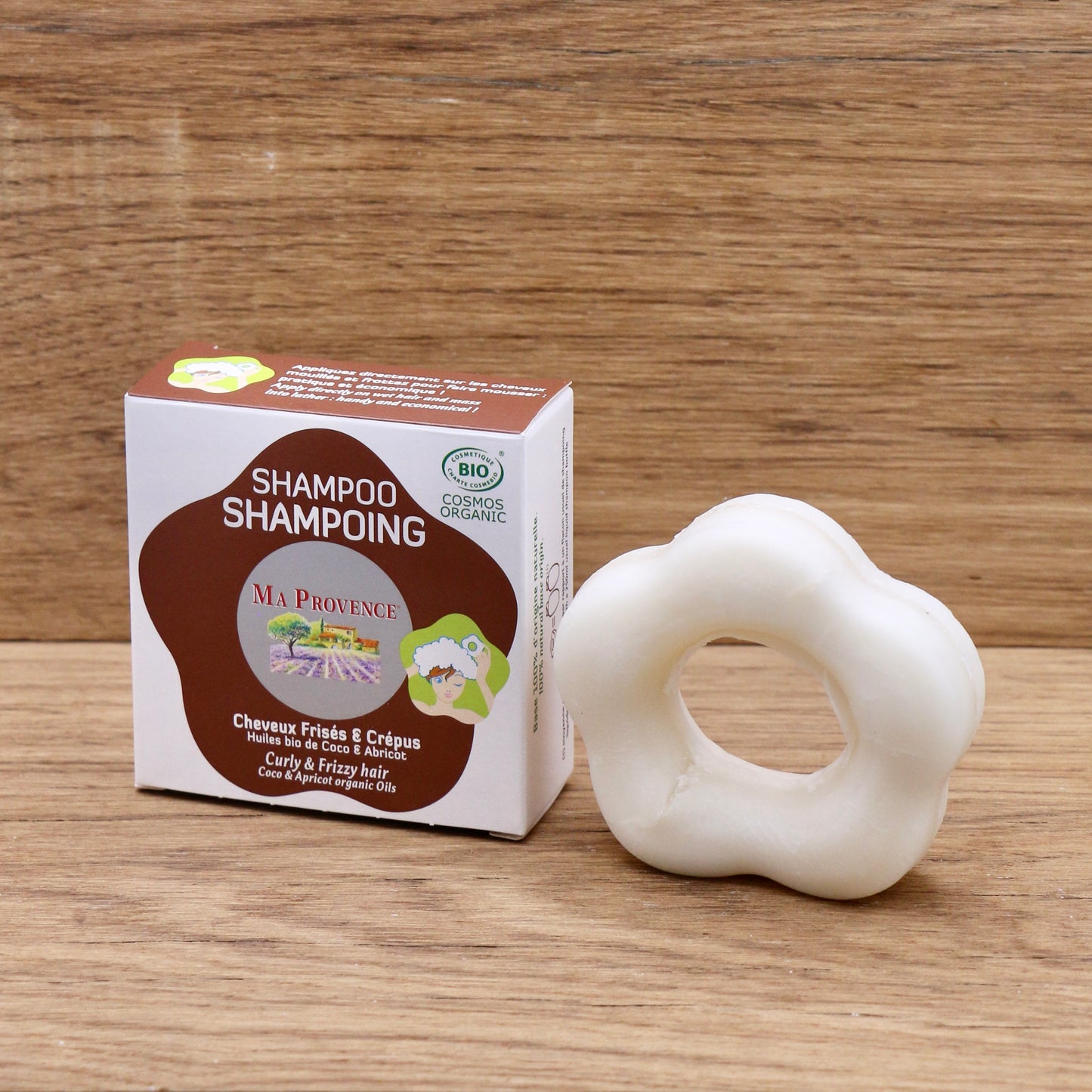 Shampoing solide cheveux frisés et crépus 85g - Ma Provence