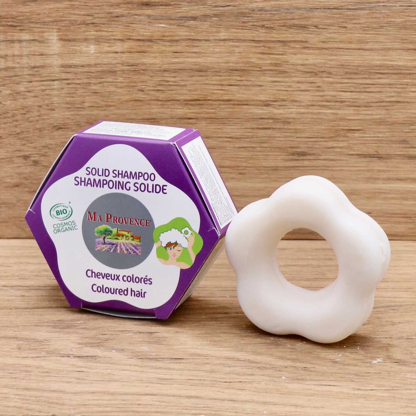 Shampoing solide cheveux colorés 85g - Ma Provence