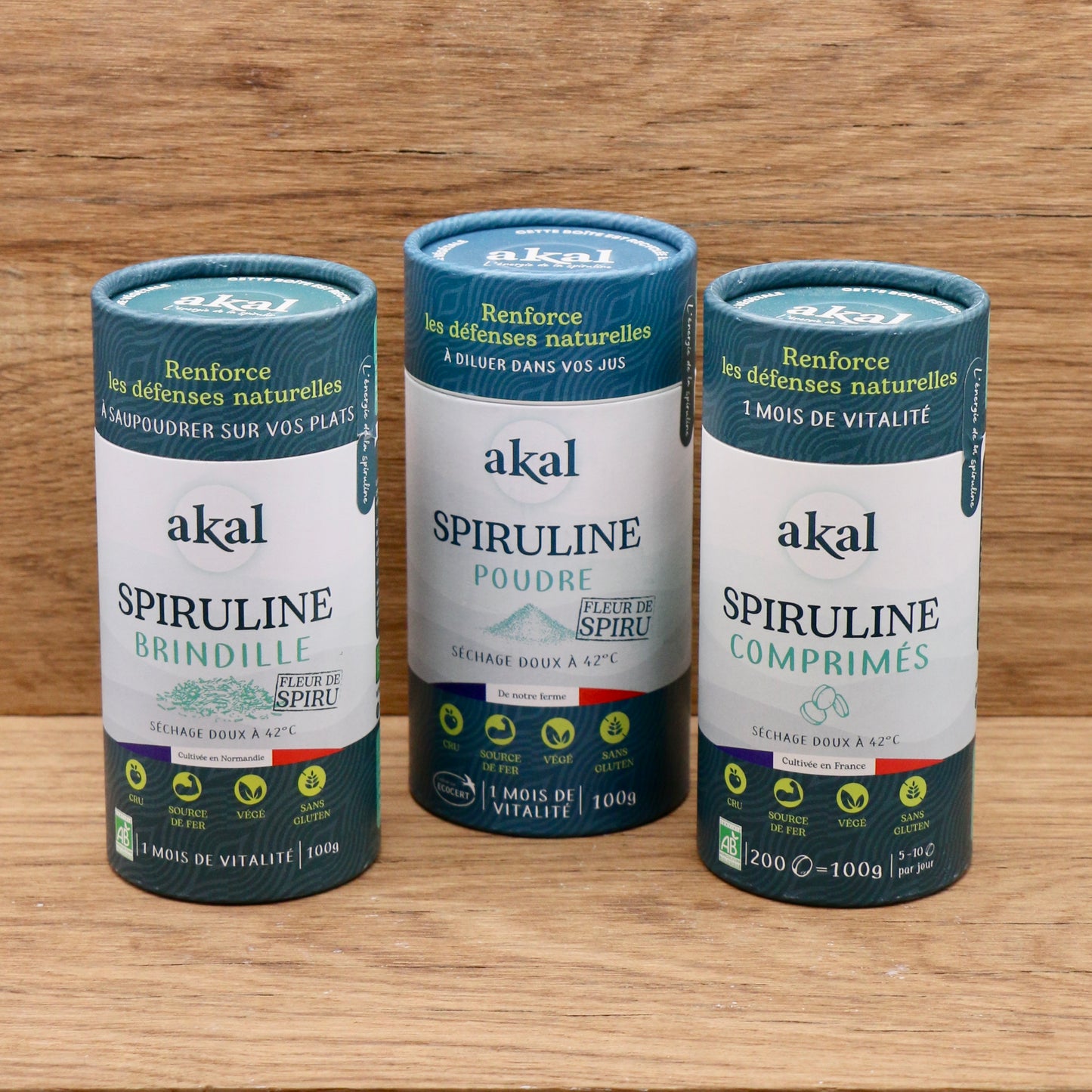Spiruline Brindille Bio 100g - Akal