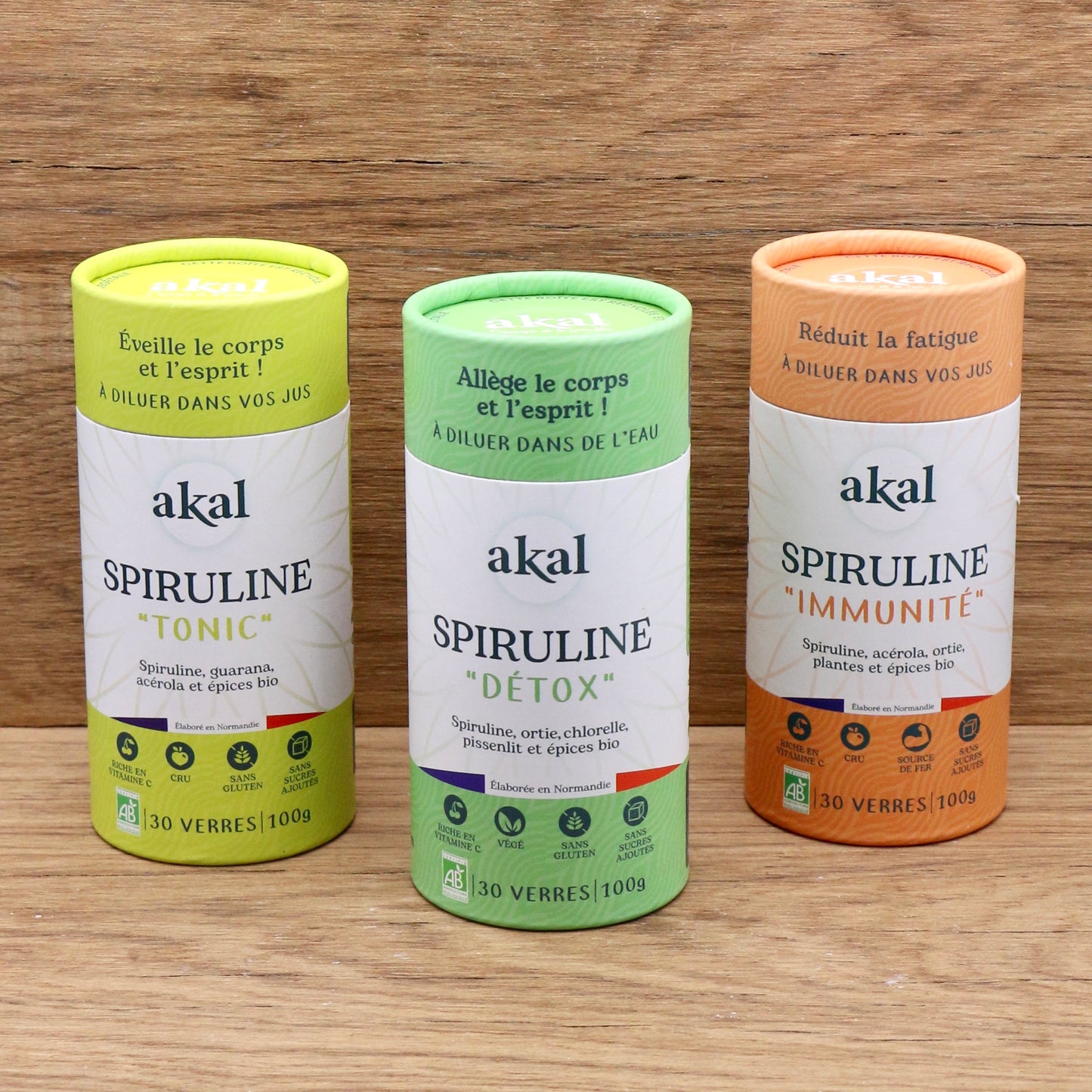 Spiruline Détox Bio 100g - Akal