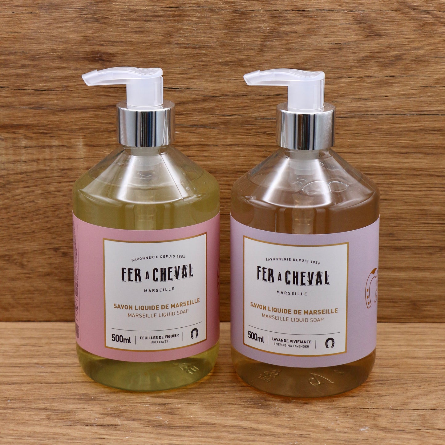 Savon liquide de Marseille Feuilles de Figuier 500ml - Fer à Cheval