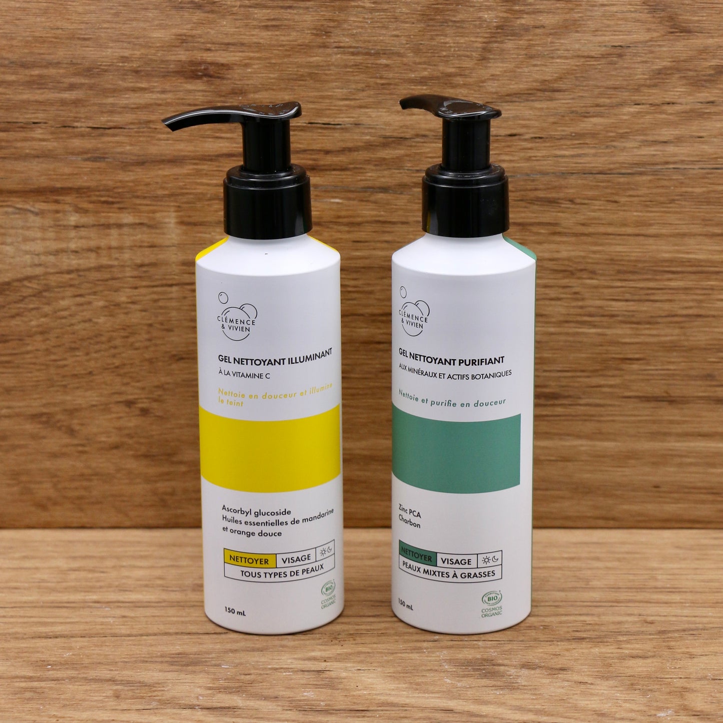Gel nettoyant Vitamine C 150ml - Clémence & Vivien