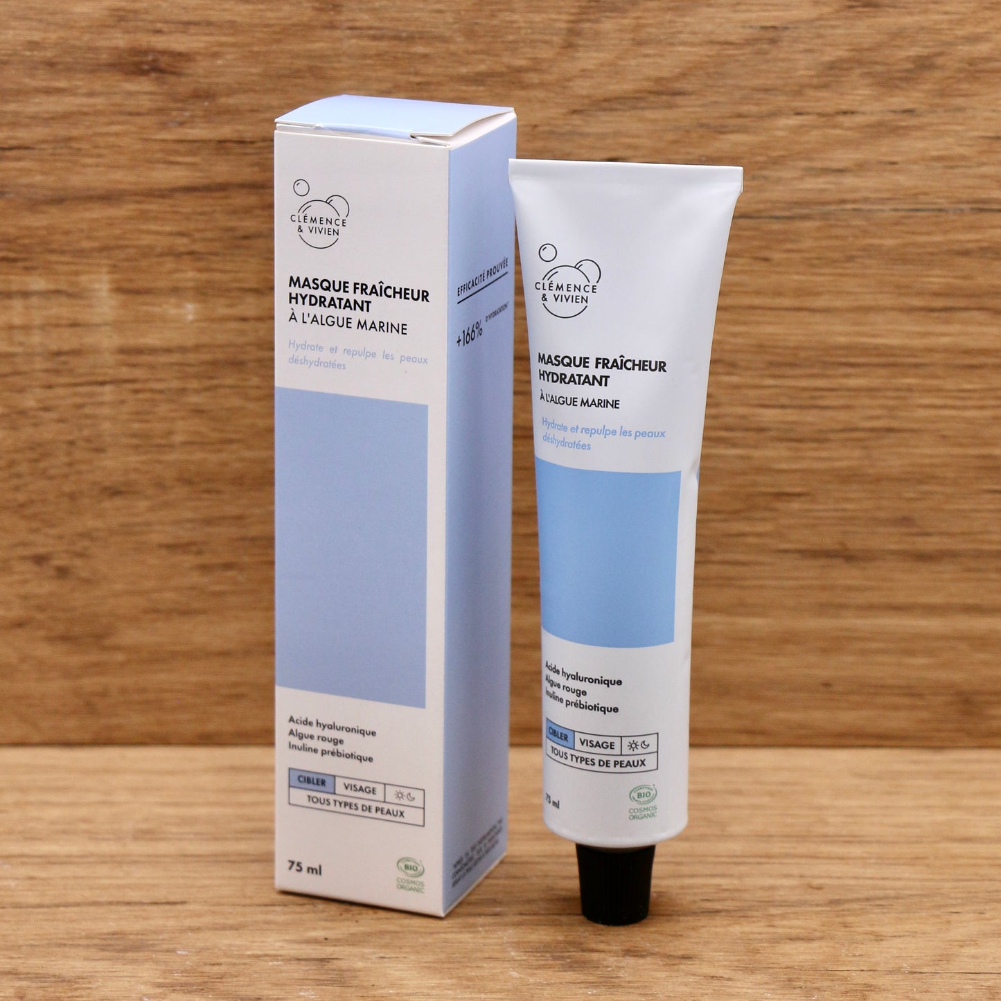 Masque fraîcheur Algue Marine 75ml - Clémence & Vivien