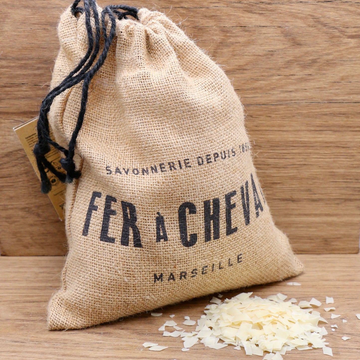 Savon de Marseille Végétal en Copeaux 750g - Fer à Cheval